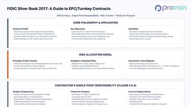 FIDIC Silver Book 2017: A Guide to EPC/Turnkey Contracts